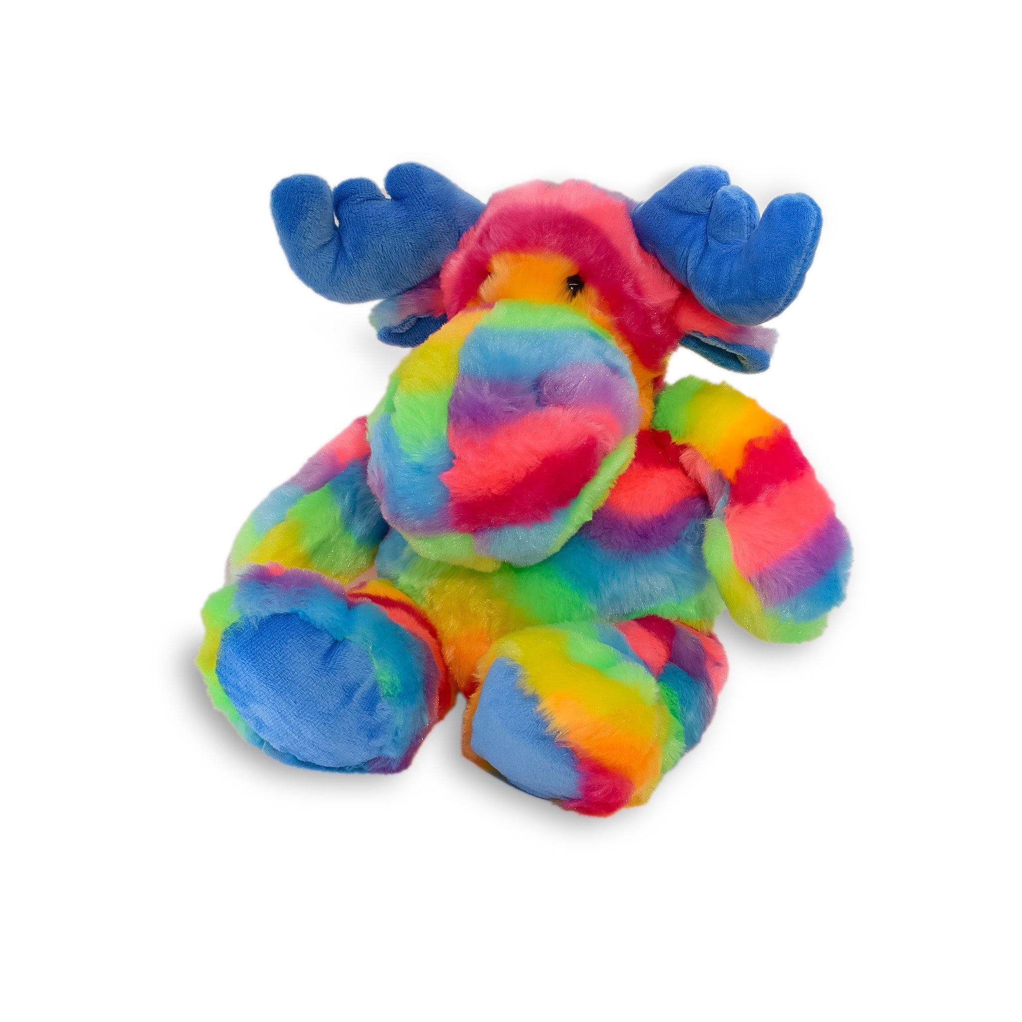 10" Plush Rainbow Moose