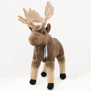 12" Plush Standing Moose