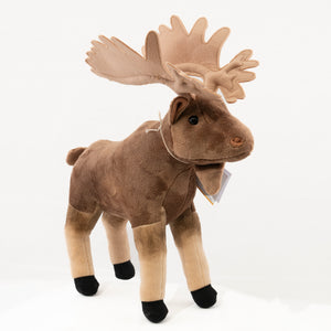 12" Plush Standing Moose