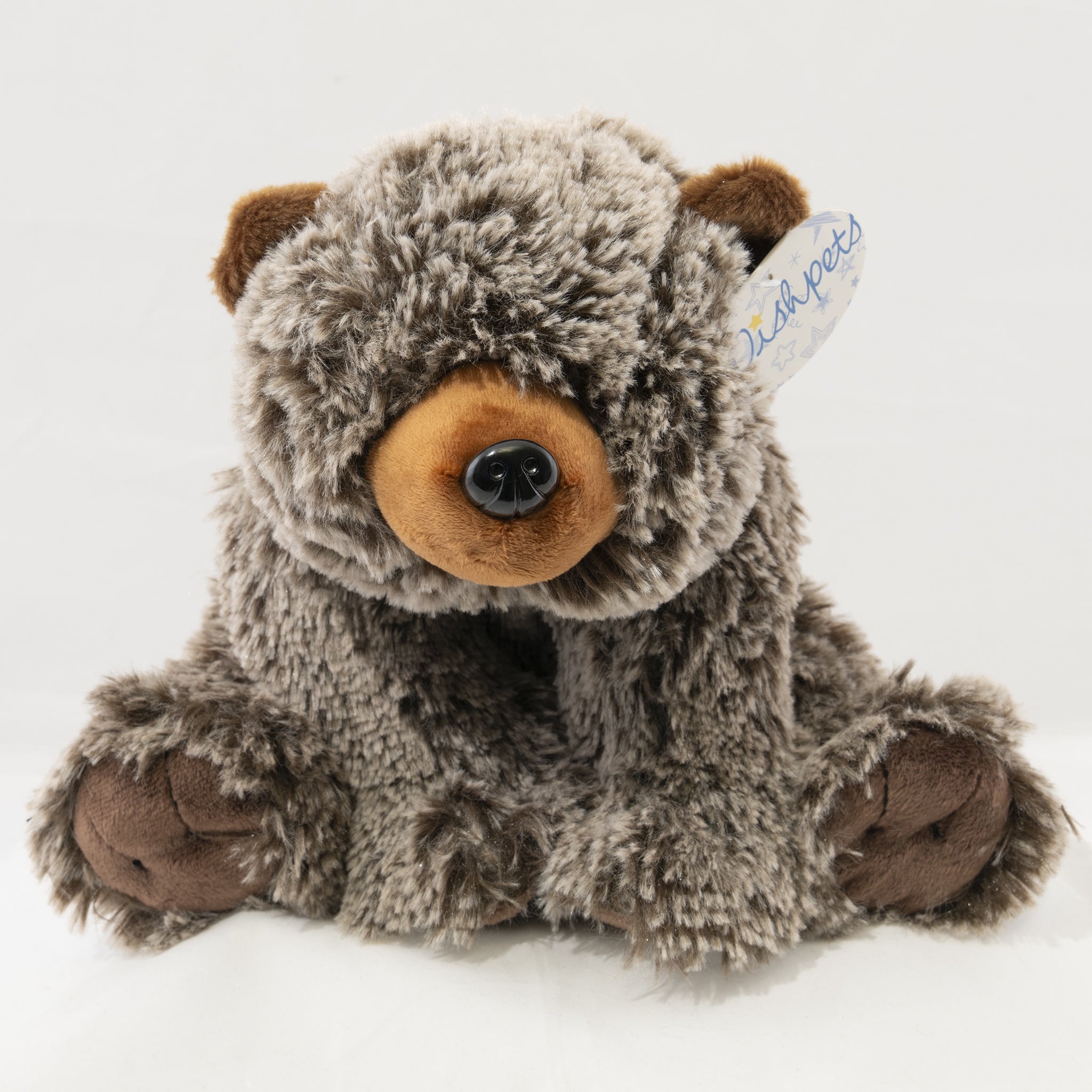 12" Plush Grizzly Bear