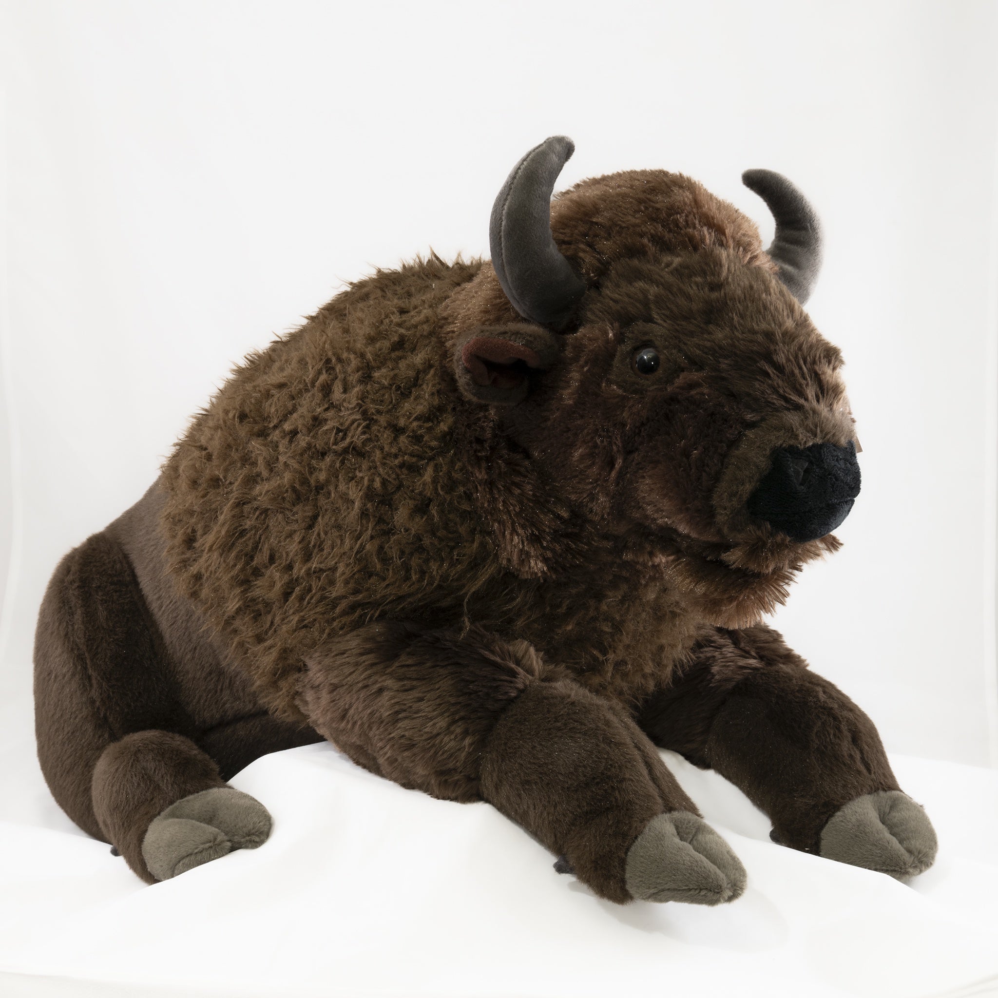 30" Plush Jumbo Bison