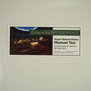 TOUR DRAPER NATURAL HISTORY MUSEUM #17104