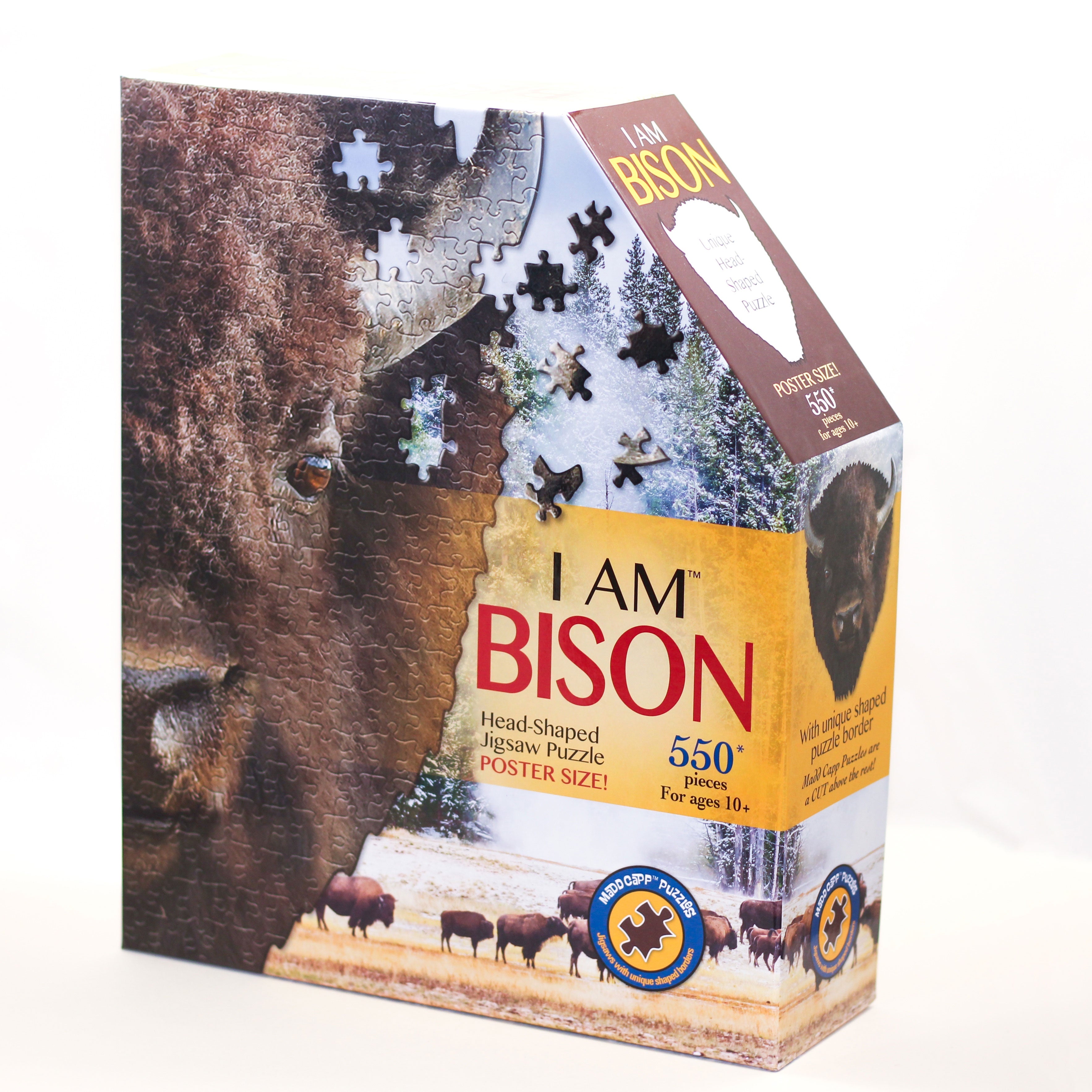 PUZZLE I AM BISON 550 PIECES #41047589 D4 MAY24