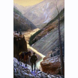 Cody on the Ishawooa Trail by Irving R. Bacon