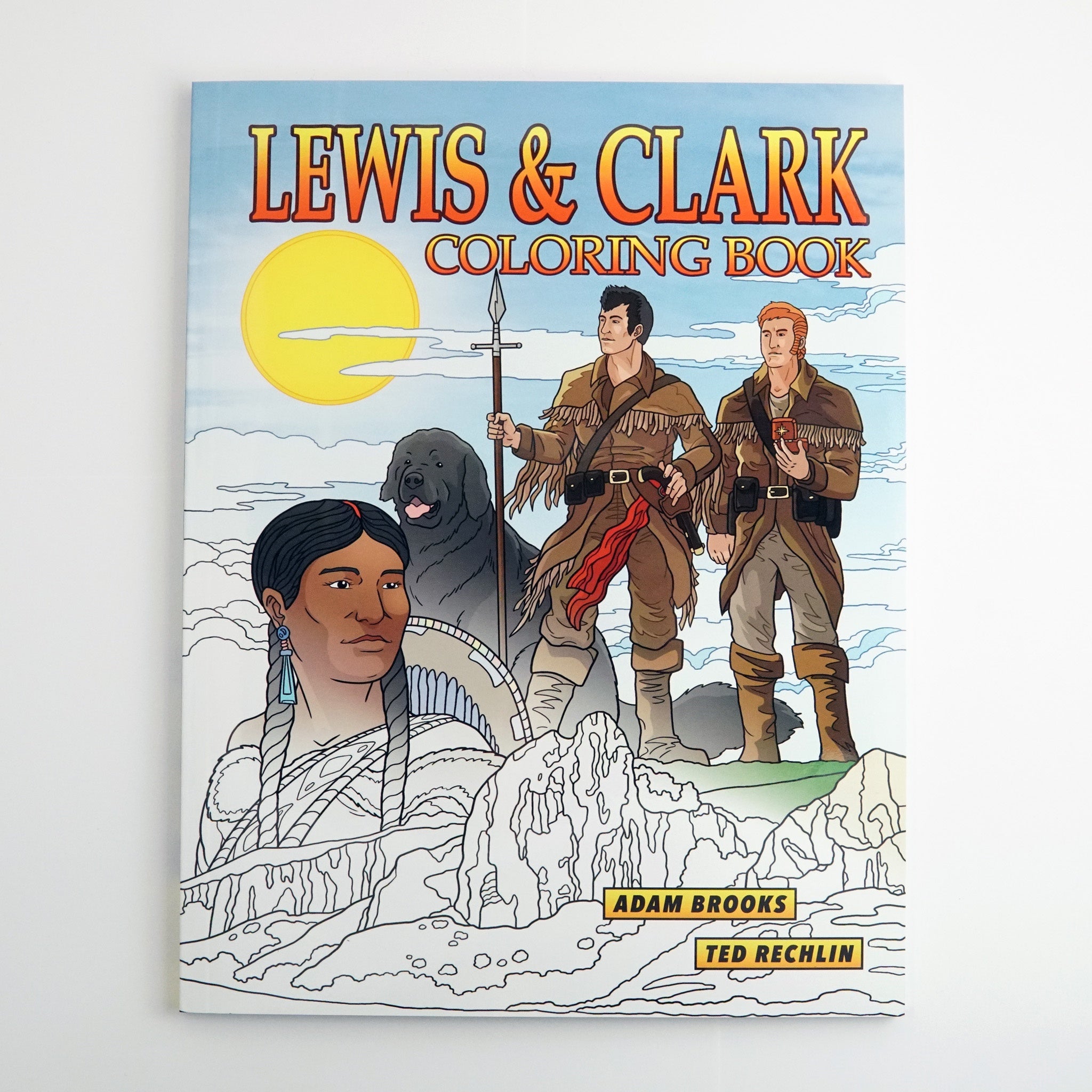 BKCL 17 LEWIS & CLARK COLORING BOOK BY A. BROOKS,  T. RECHLIN #21047281 D2 MAY23