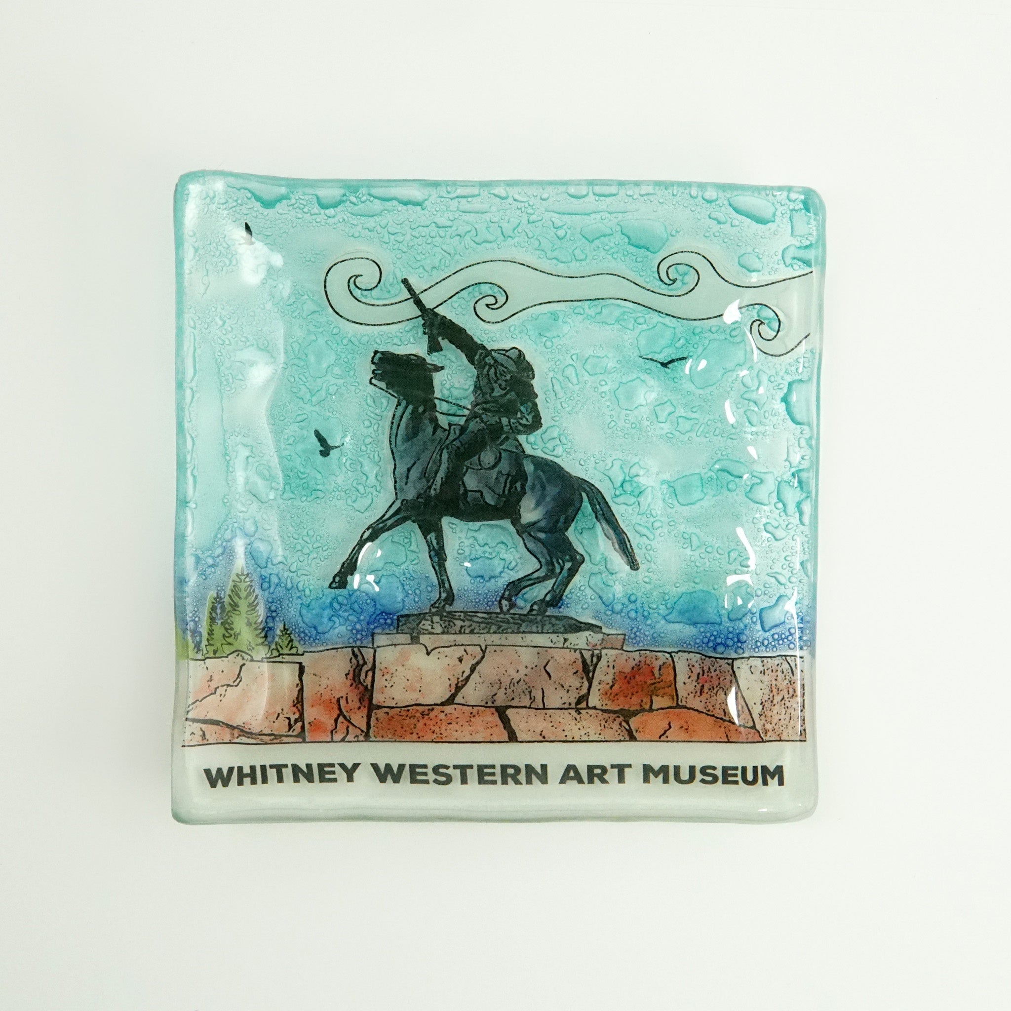 GL WHITNEY WESTERN ART RING DISH