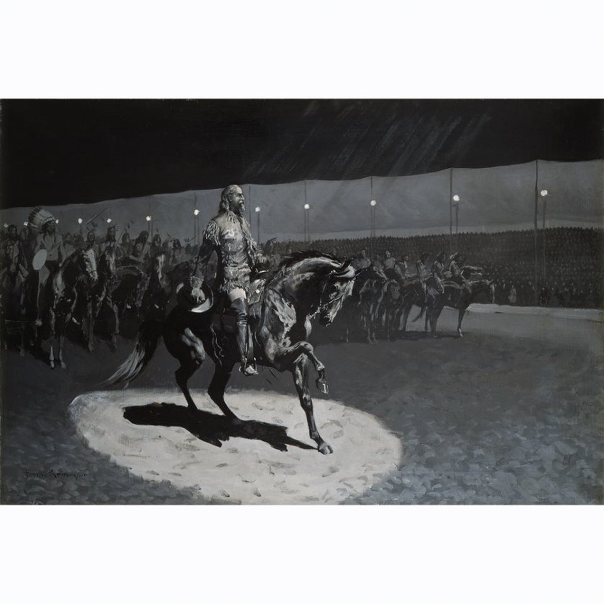 PR 80* BUFFALO BILL IN THE LIMELIGHT BY FREDERIC REMINGTON #31030998